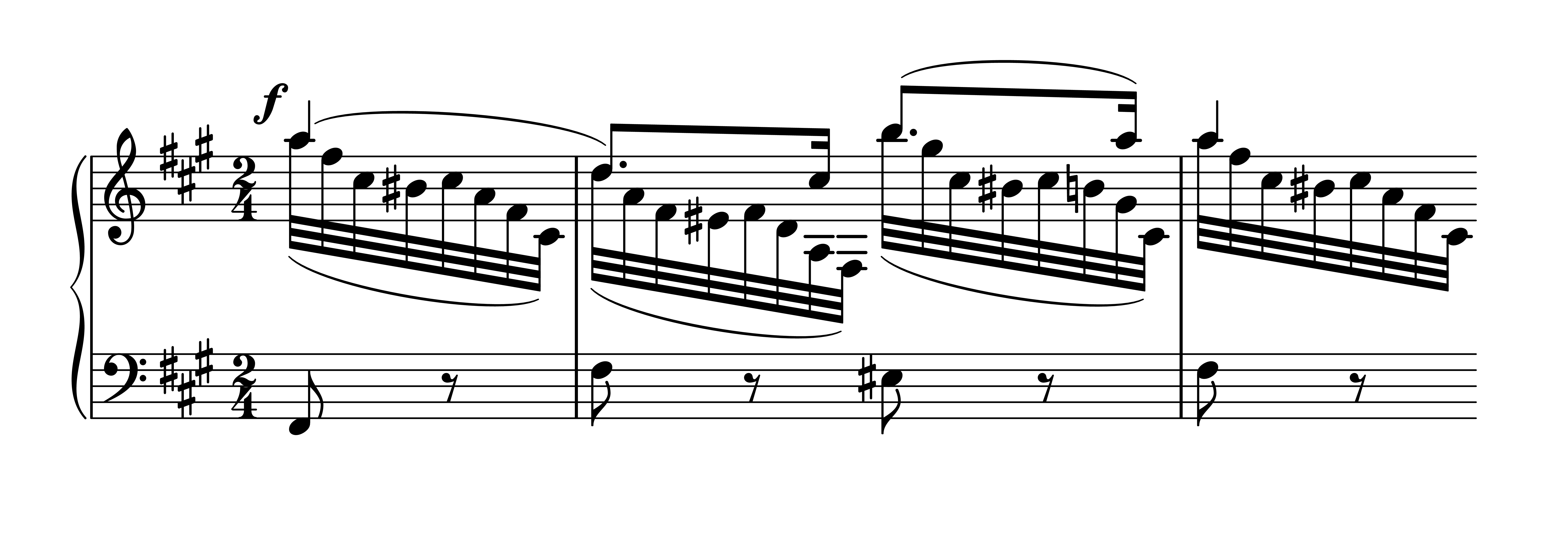 Es. 2: Robert Schumann, op. 133 n. 3, bb. 38-40